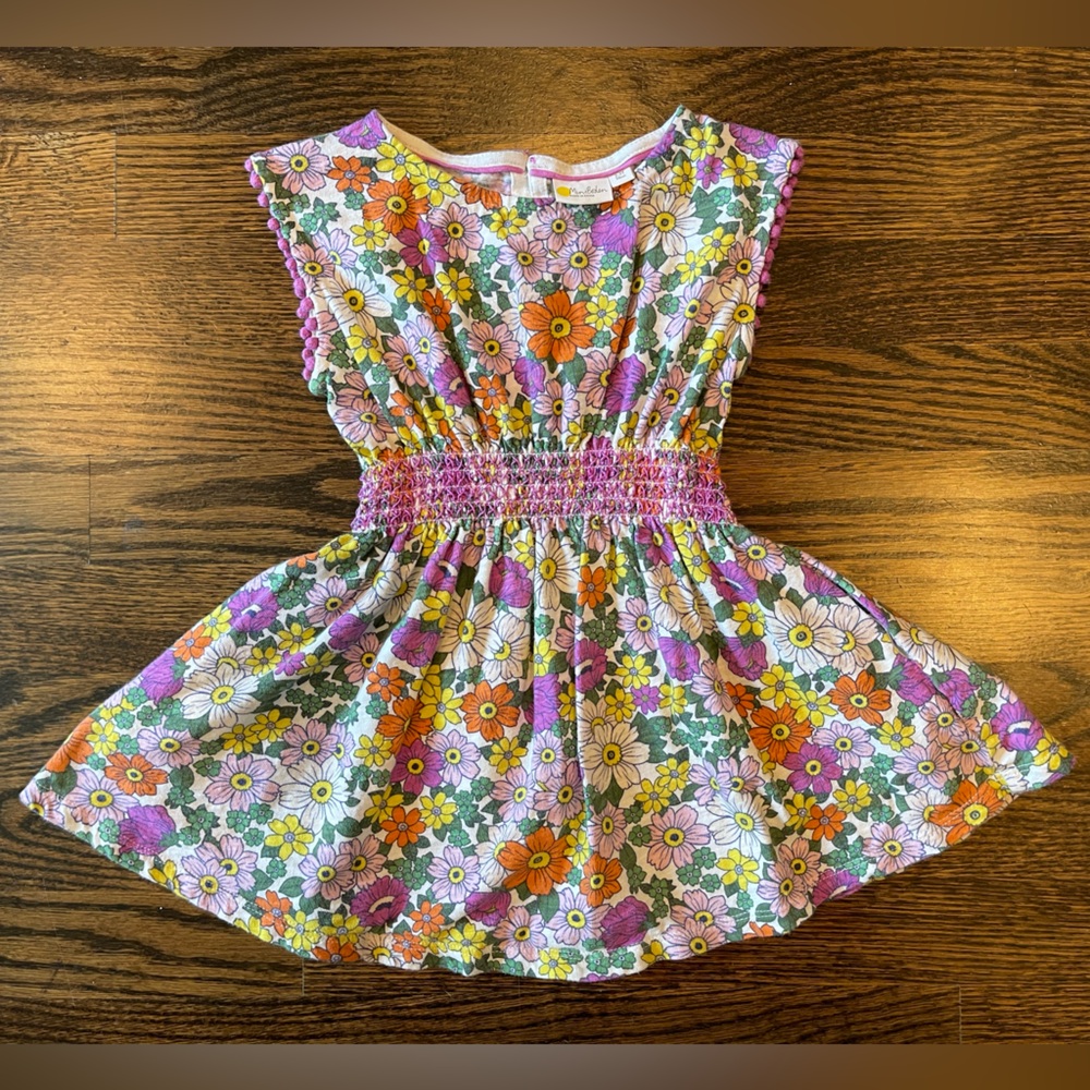 Mini Boden Multicolor Floral Dress